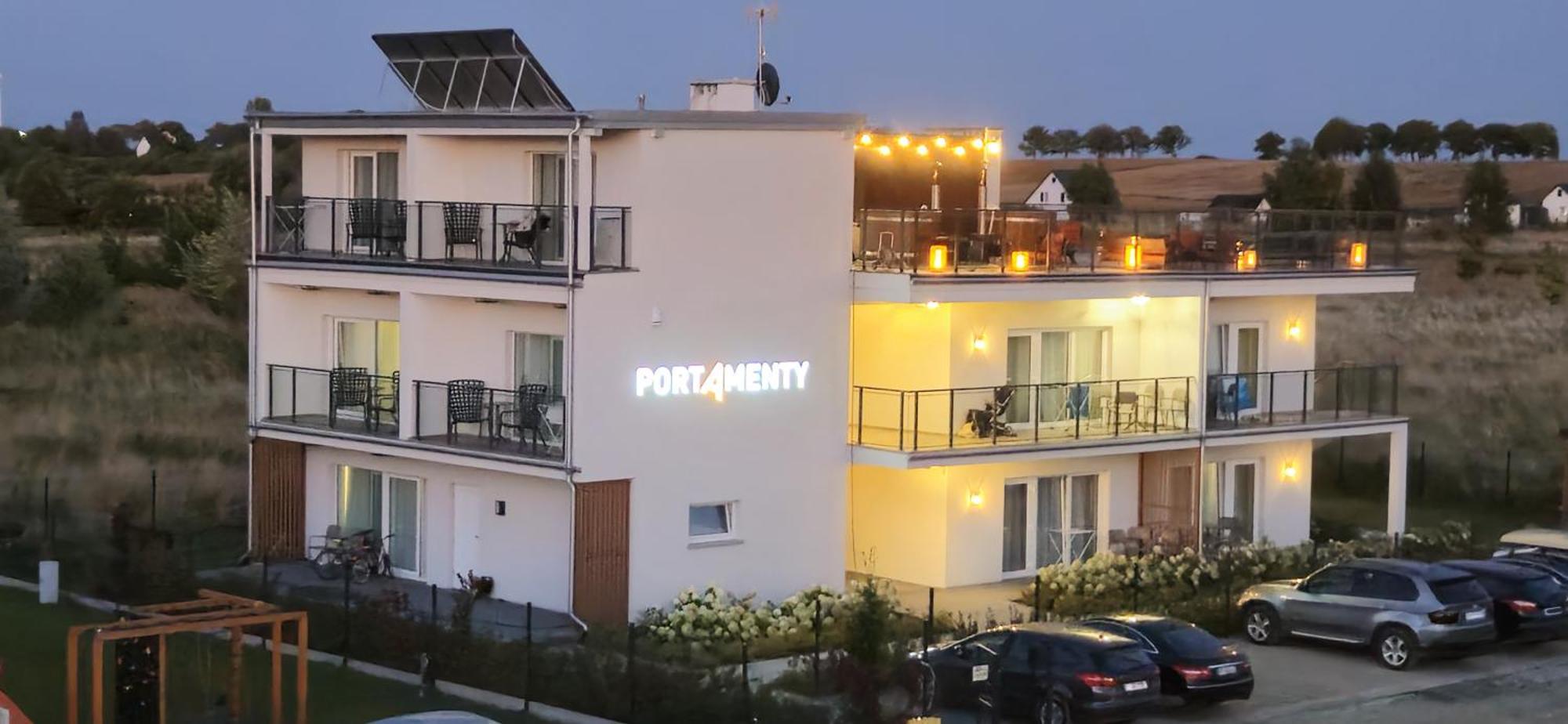 Apartmán Portamenty Chłopy Exteriér fotografie
