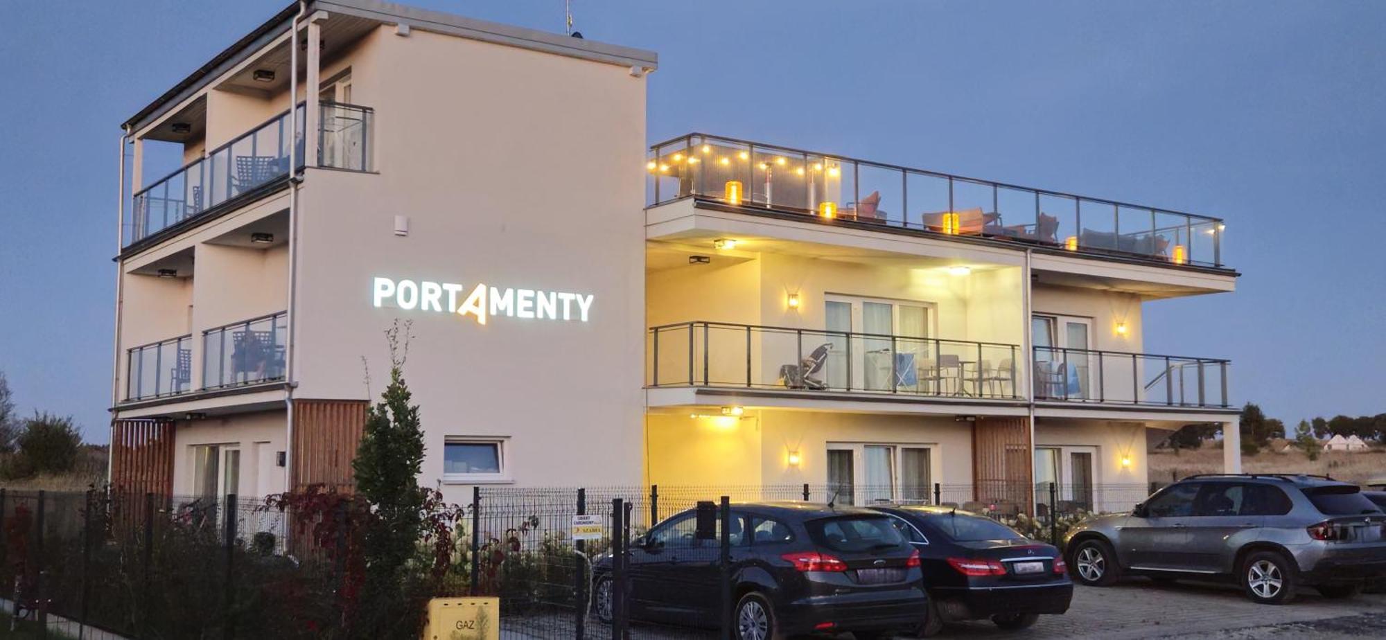 Apartmán Portamenty Chłopy Exteriér fotografie